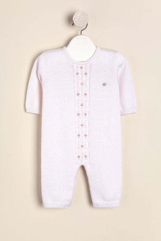 enterito de alg bordado a mano rosa