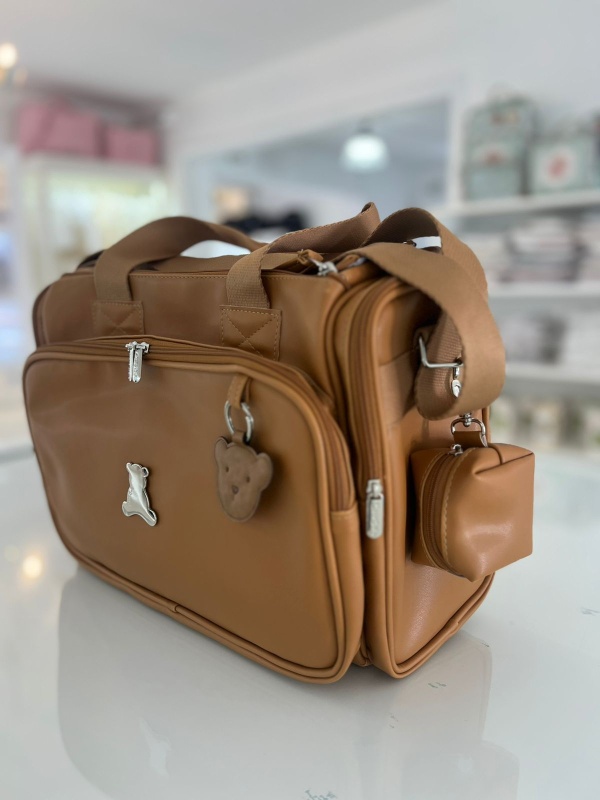 bolsa termica anne teddy caramelo