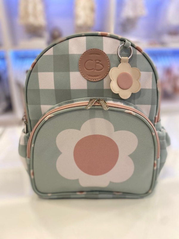 mochila kids menta