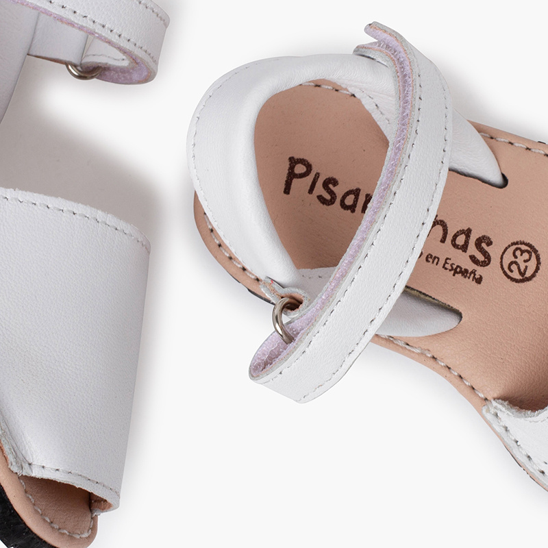 menorquinas napa cinta adhesiva blanco