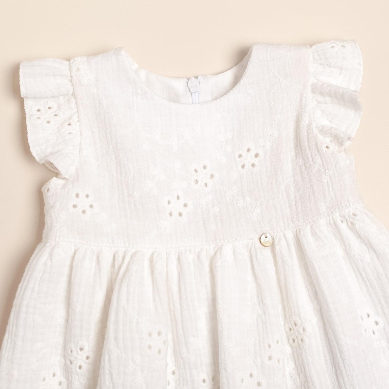 vestido doble de gasa amore