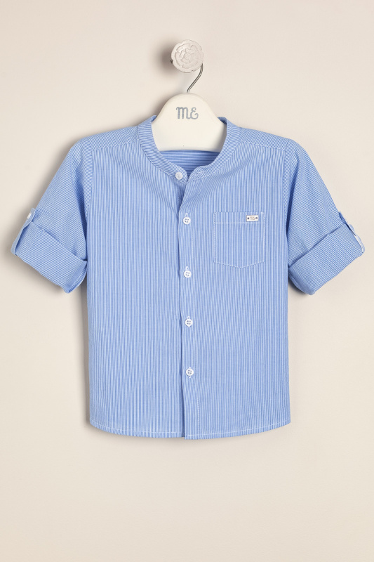 camisa cuello mao agus