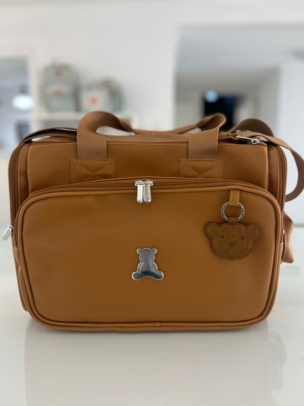 bolsa termica anne teddy caramelo