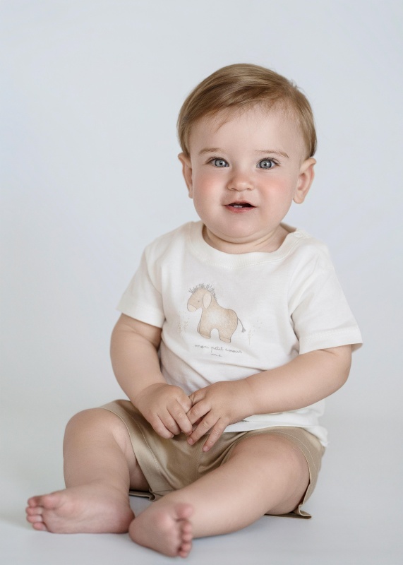 conjunto de algodon estampado