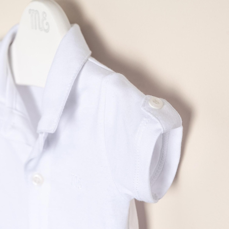 body camisa de jersey cuello bl