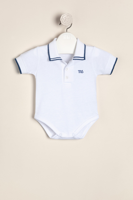 body de alg con cuello puño tejido vito