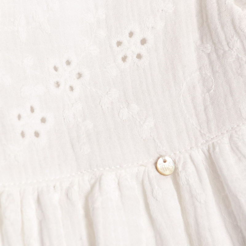 vestido doble de gasa amore