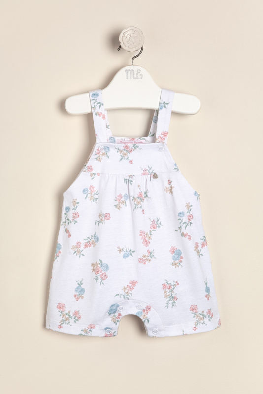 jardinero estampado exclusivo ramitos