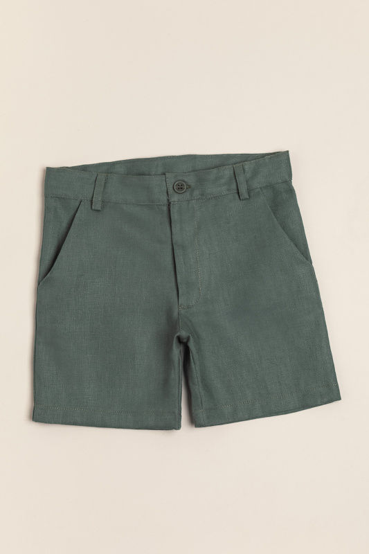 bermuda de lino paul verde