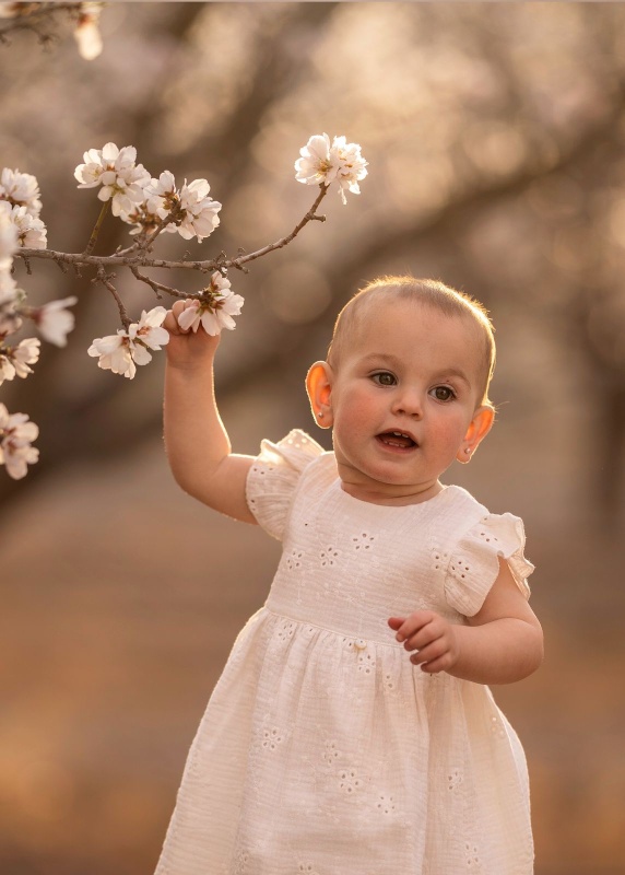 vestido doble de gasa amore