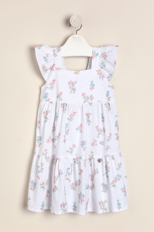 vestido solera de alg estampado ramitos