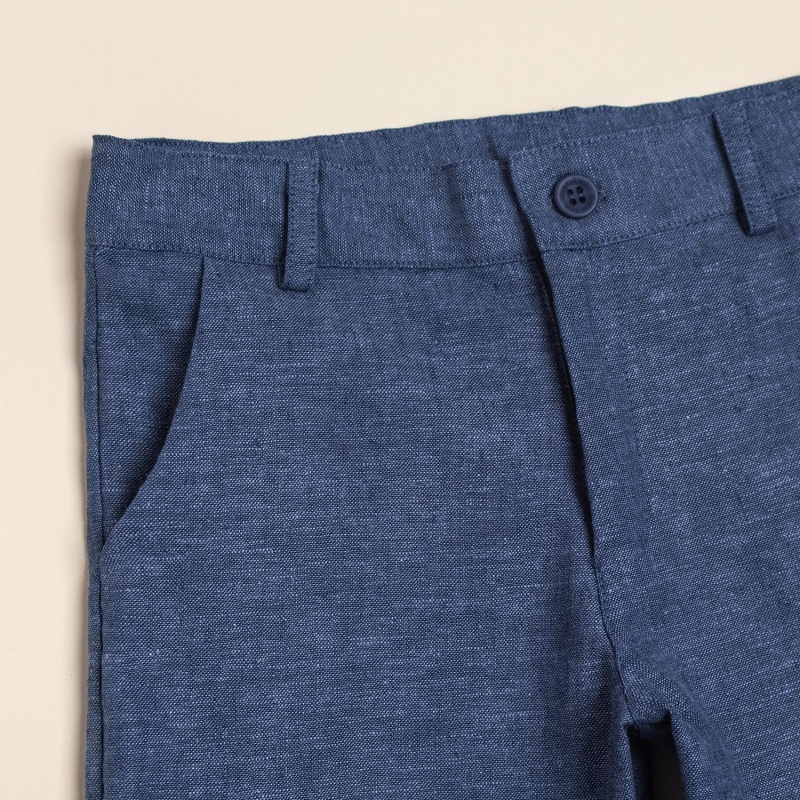 bermuda de lino martino aero