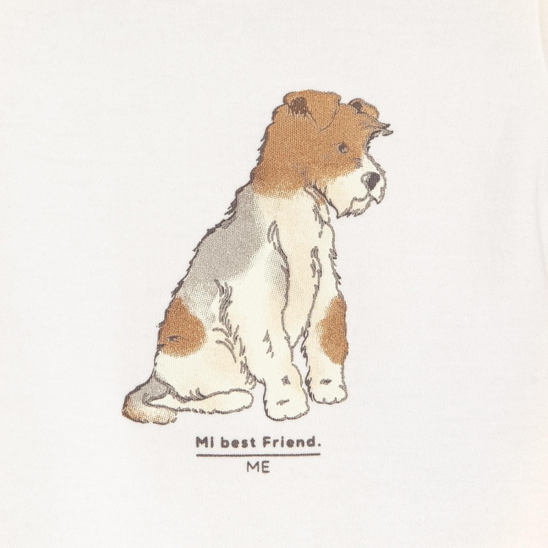 conjunto de remera estampada con short de lino