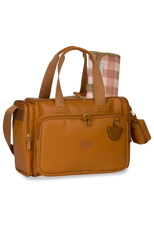 bolsa termica anne teddy caramelo