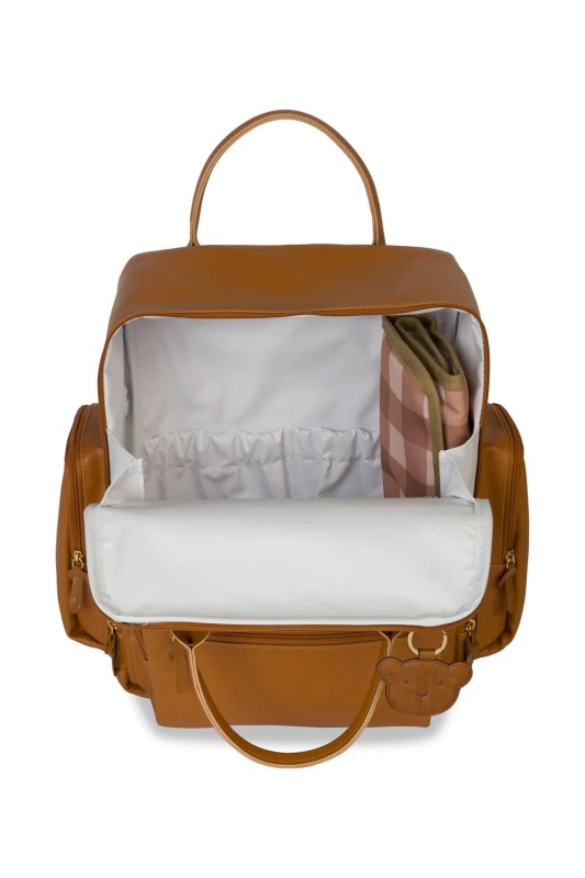 mochila urban teddy caramelo