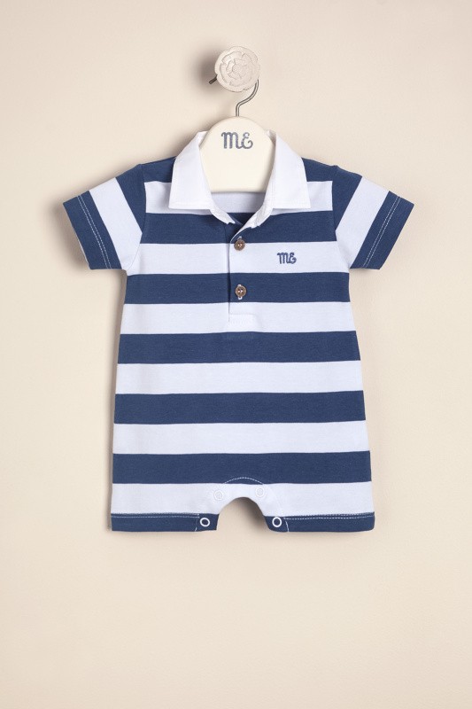 enterito rayado con cuello polo ciro