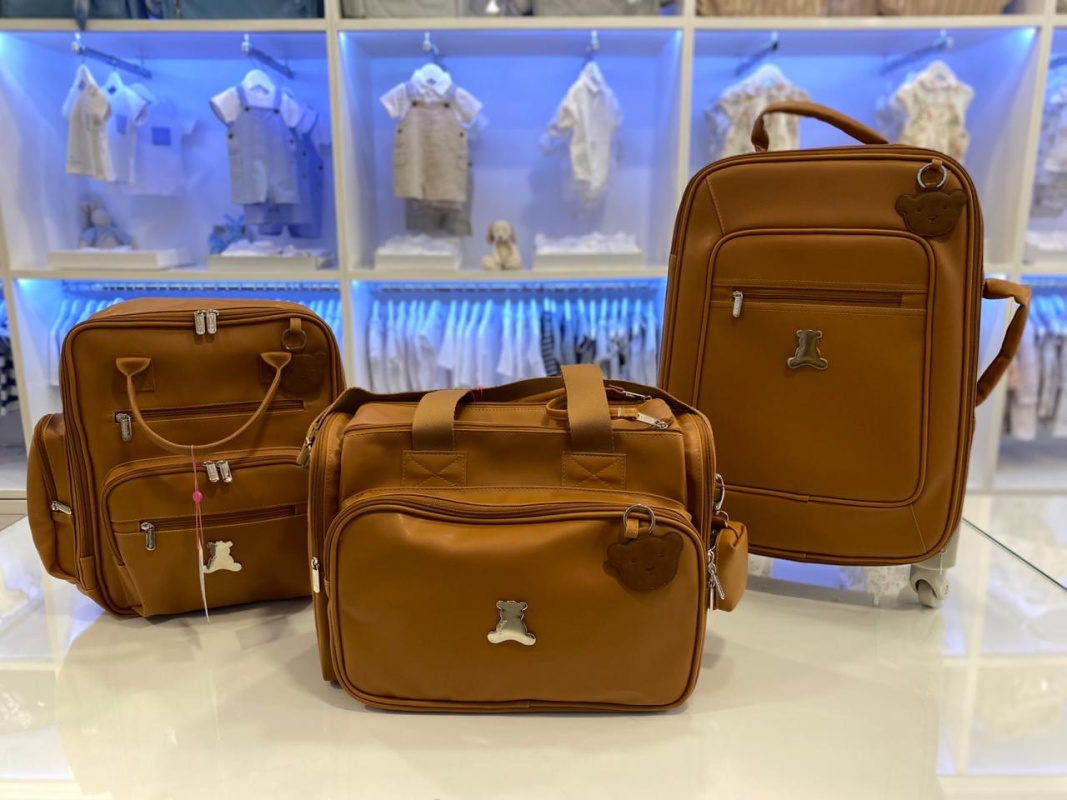 bolsa termica anne teddy caramelo