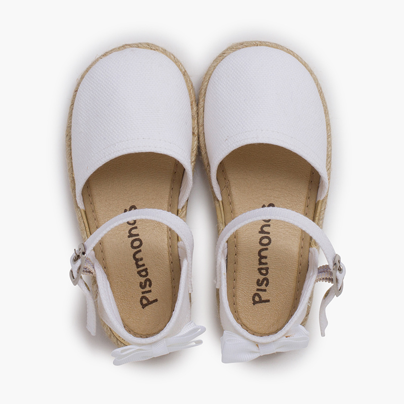 alpargatas ceremonia lazo blanco