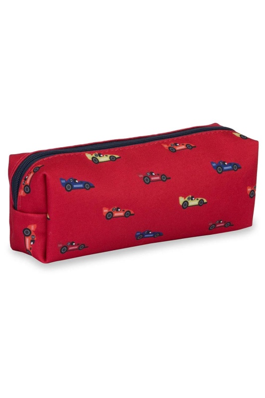 mochila kids carros rojo