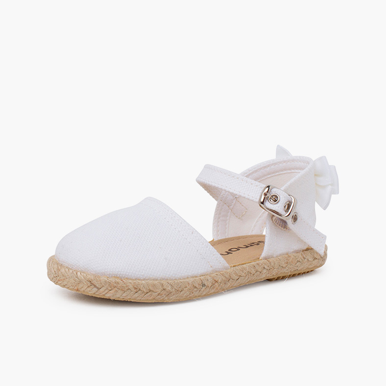 alpargatas ceremonia lazo blanco