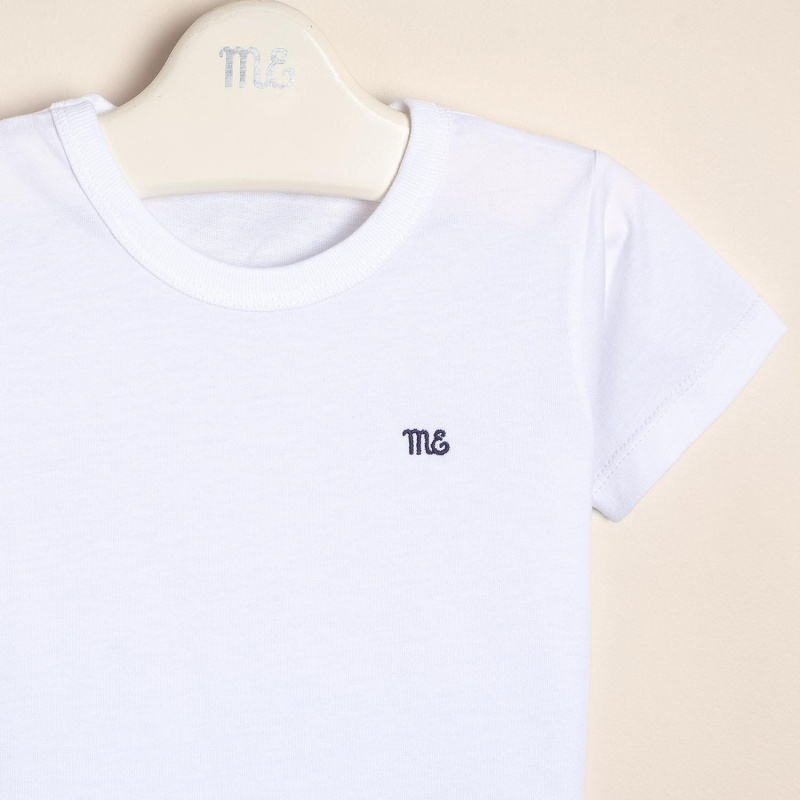 remera basica logo bordado juan bl