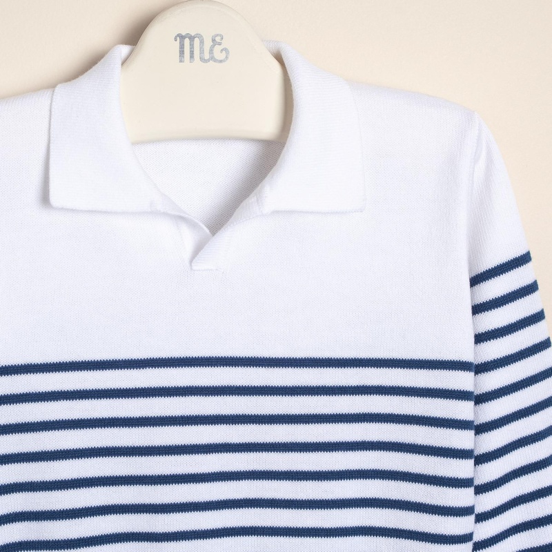 sweater de alg rayado