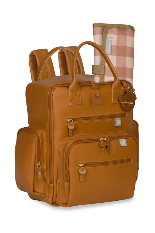 mochila urban teddy caramelo