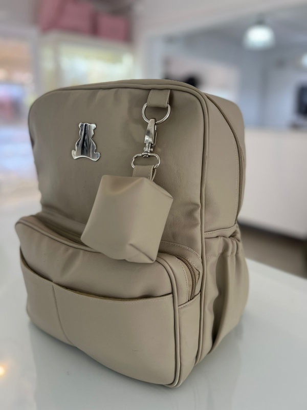 mochila lux gr beige