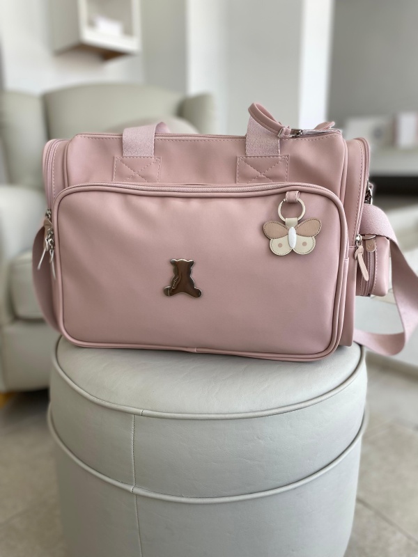 bolsa termica anne borboletas rosa