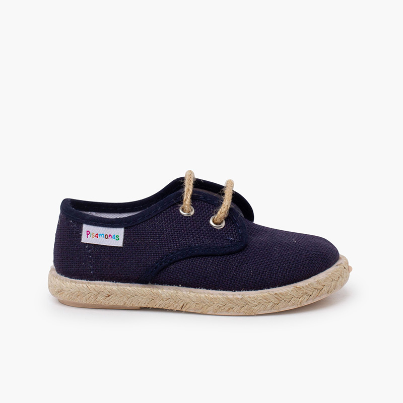 bluchers lino base yute azul marino