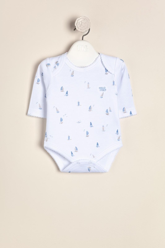 body americano pima onda blu