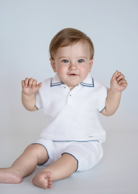 conjunto de alg con cuello polito bl