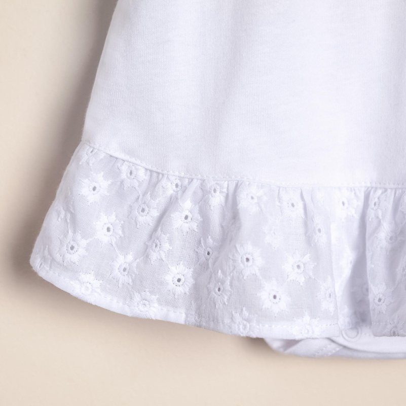 body vestido brod blanco