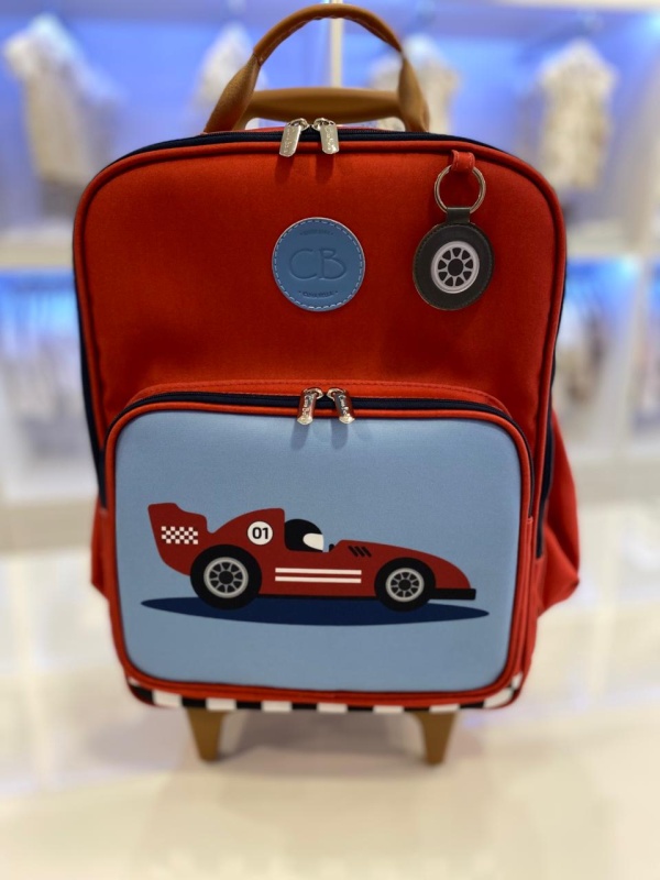 carry on kids carros rojo