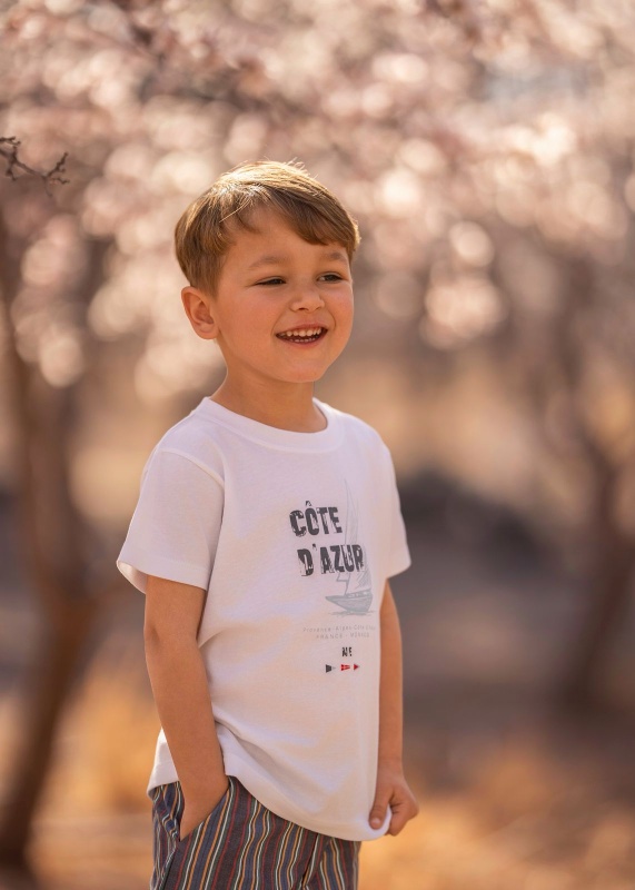 bermuda de poplin rayado ricard