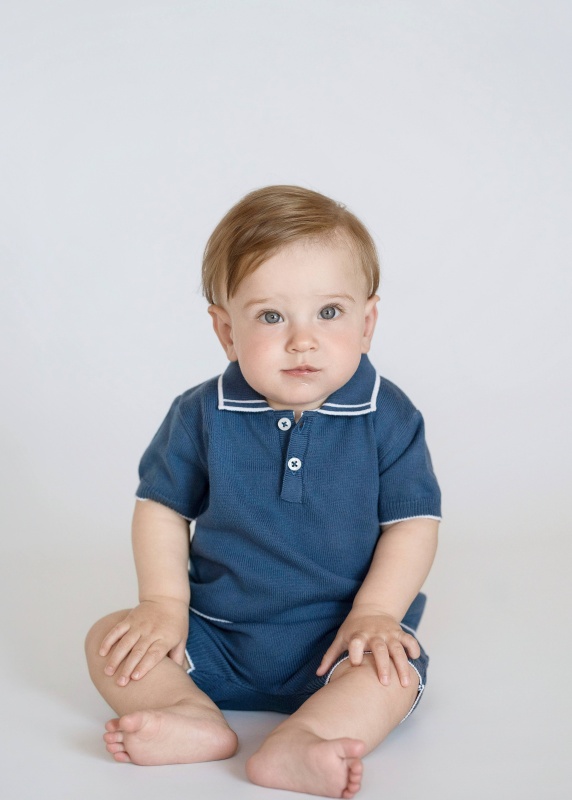 conjunto de alg con cuello polito