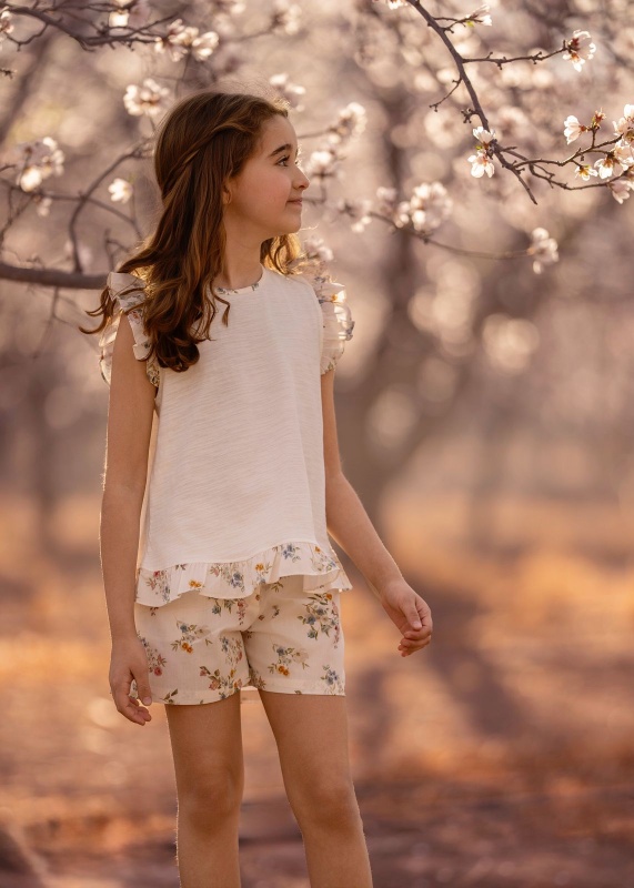 short poplin estamp anna