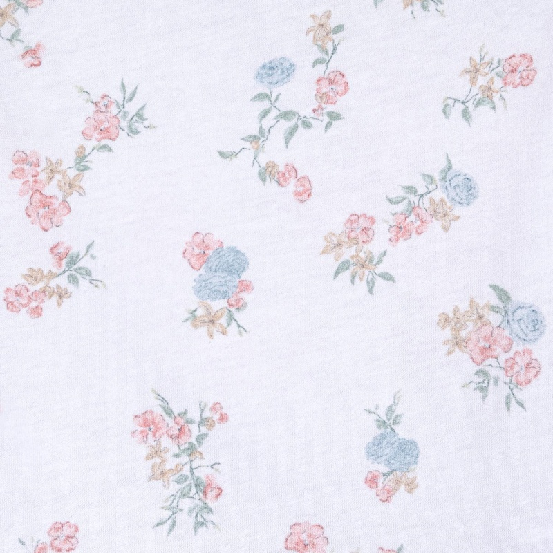 jardinero estampado exclusivo ramitos