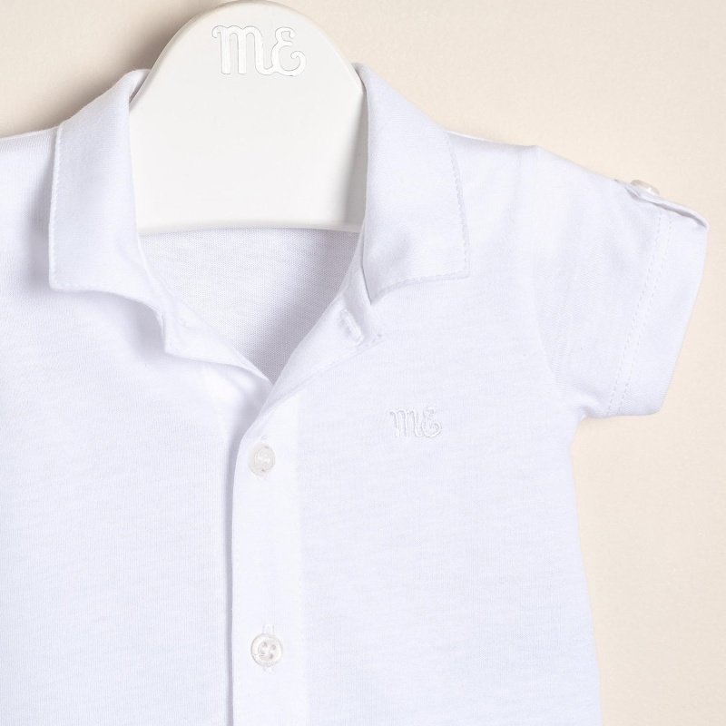 body camisa de jersey cuello bl