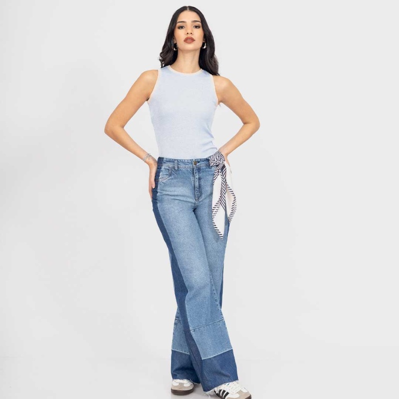 Jeans Wide Leg Cod. 1250245