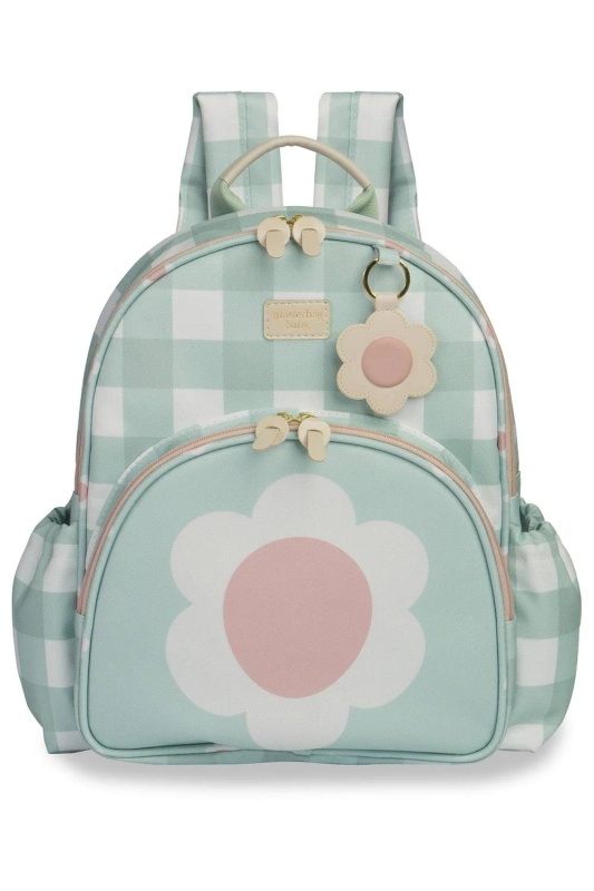 mochila kids menta