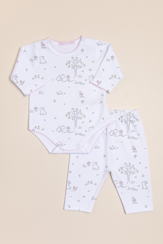 conjunto amis bco/rosa