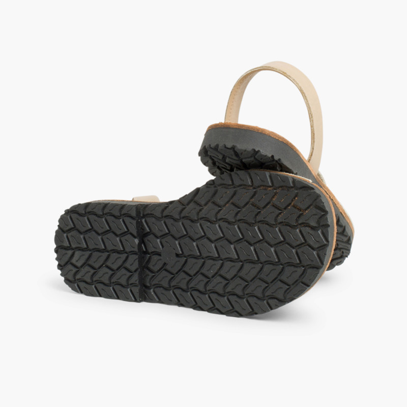 menorquinas niños avarcas napa arena