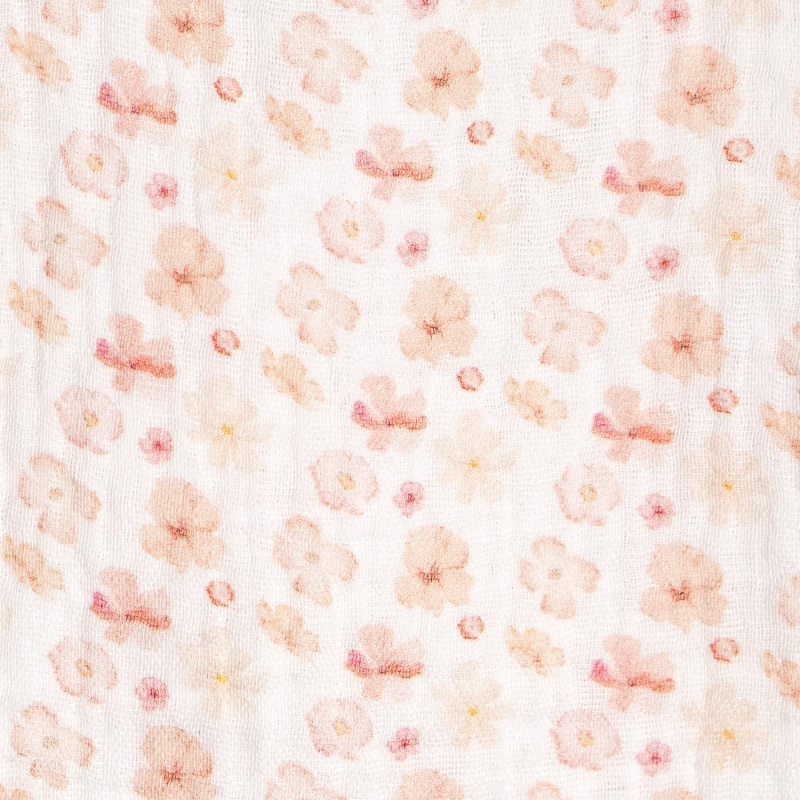 vestido de gasa estampado corine