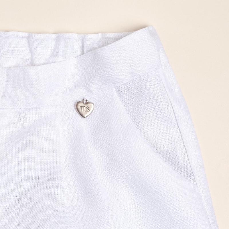 short en lino abba bl