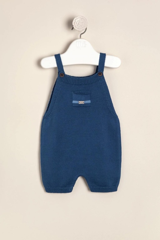 jardinero con bolsillo azul