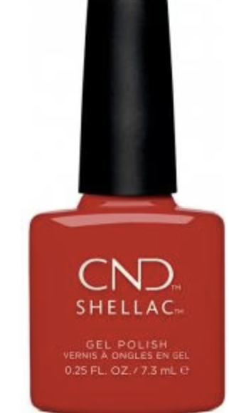 CND SHELLAC DEVIL RED  0.25 O