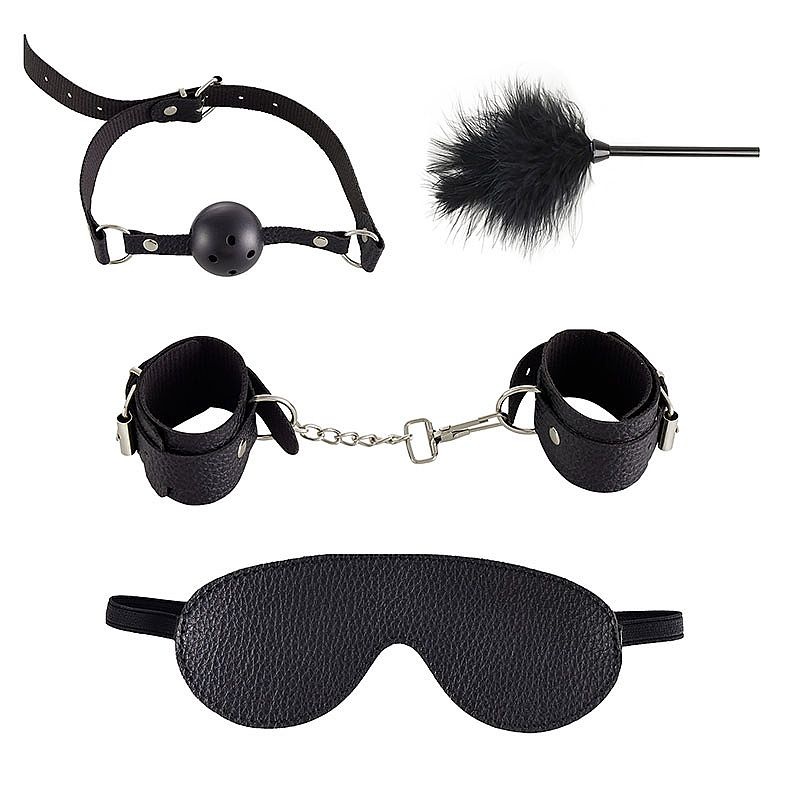 KIT EROTICO SADO CON PLUMAS ESTIMULANTES - SI