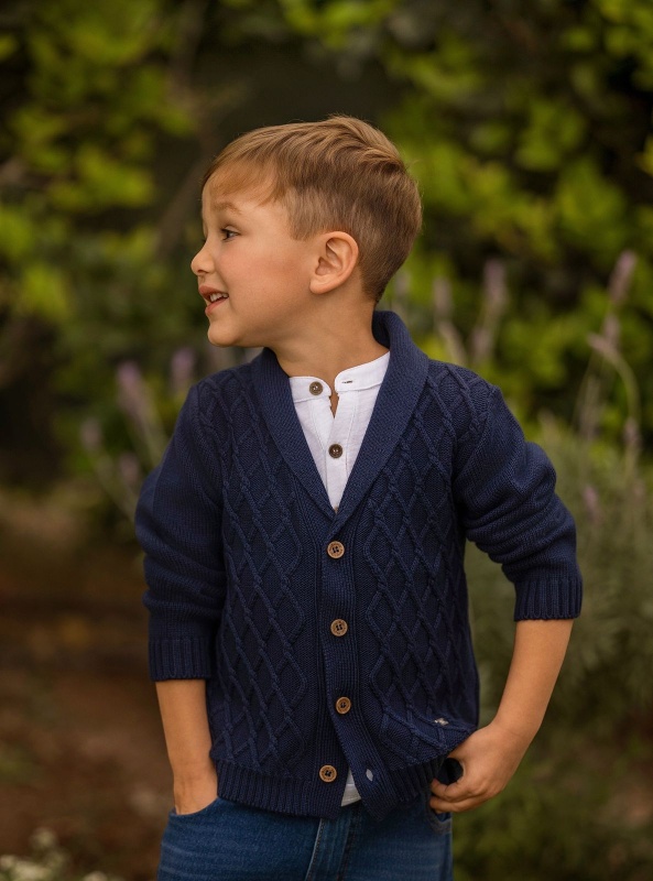 saco con rombos smocking max