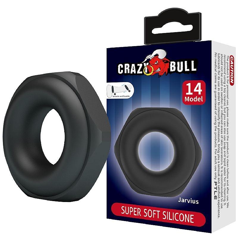 ANILLO PARA EL PENE - JARVIUS 2,2X5,5 - CRAZY BULL